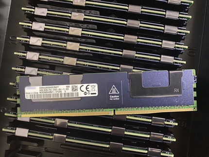 三星全新原厂64G PC4-2400T DDR4 2400 ECC REG LRDIMM服务器内存