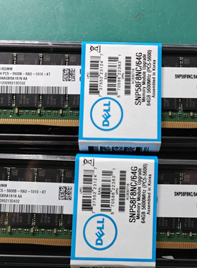 DELL AC888062 SNP58F8NC/64G 64GB 2Rx4 DDR5 5600 MT/s 内存