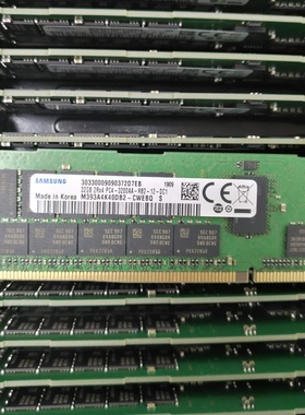 三星原装 M393A4K40DB2-CWE 服务器内存条DDR4 32G 3200A ECC REG