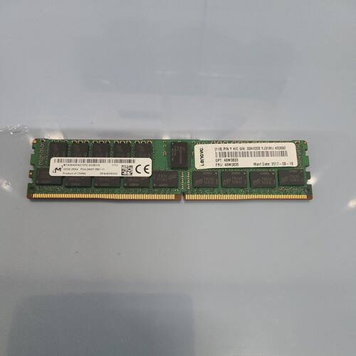 联想 46W0835 00NV205 46W0833内存32G 2RX4 PC4-2400T-RDIMM ECC