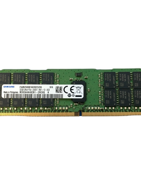 三星 32G 2RX4 PC4-2400T DDR4 RECC 内存 M393A4K40CB1-CRC0Q/4Q