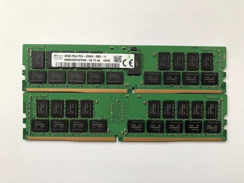 SK hynix 海力士DDR4 32G 2RX4 PC4-2666V HMA84GR7AFR4N-VK 内存