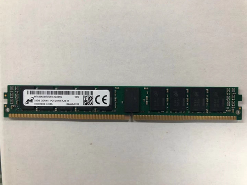 镁光32G 2DRX4 PC4-2400T DDR4 ECC REG 半U窄版刀片机服务器内存
