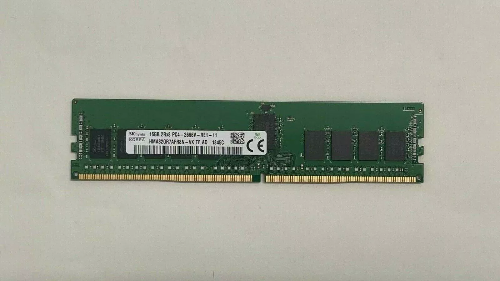 SK海力士 16G 2RX8 2666 DDR4 REG服务器内存 HMA82GR7AFR8N-VK