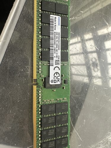 三星 64G 2RX4 PC4-3200AA ECC REG服务器内存条 DDR4 64GB RDIMM