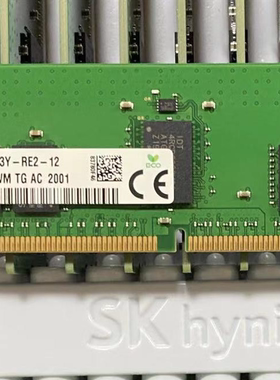 SK海力士现代16G 2RX8 PC4-2933Y ECC REG HMA82GR7CJR8N-WM 内存
