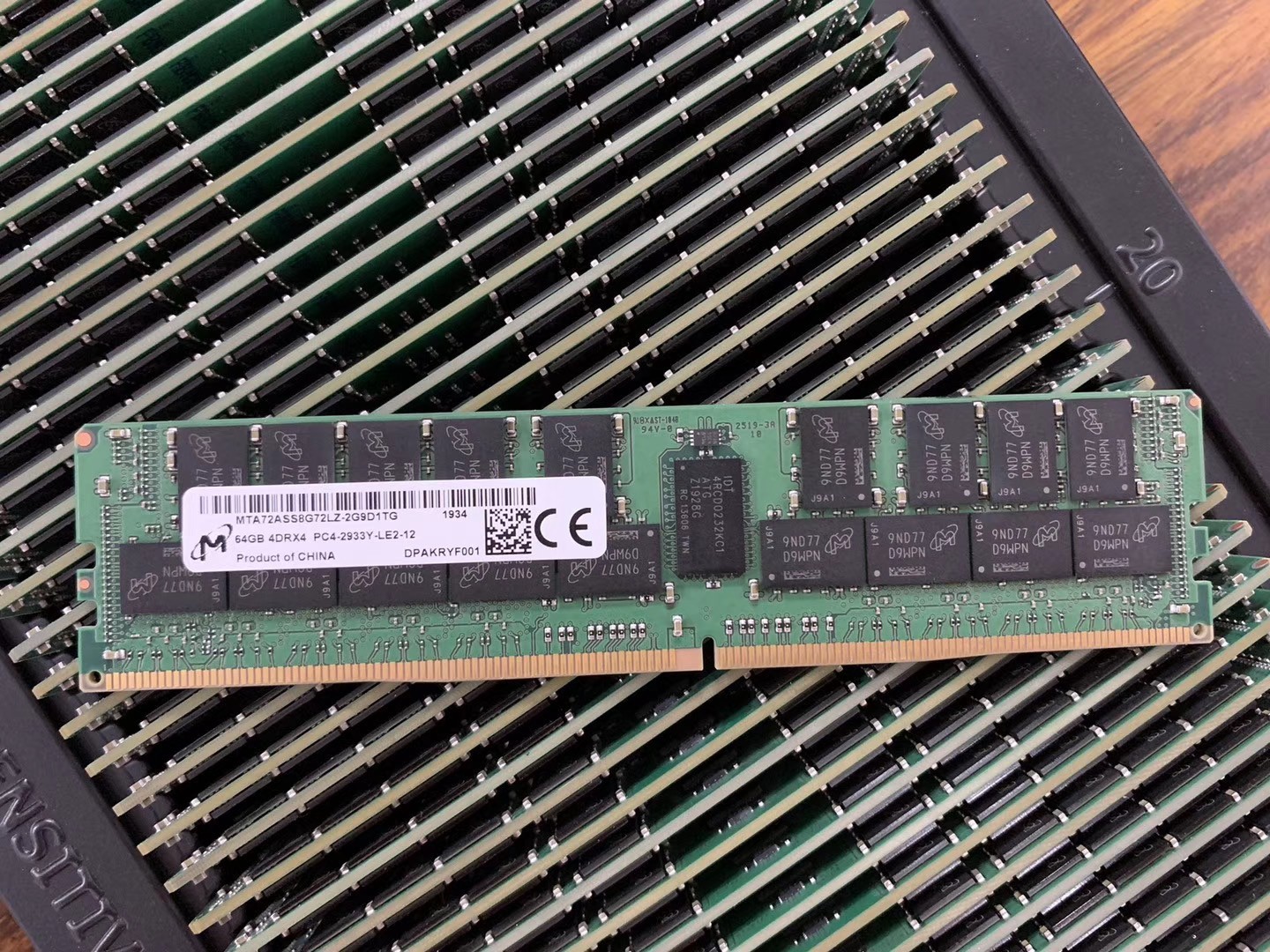 DELL R440 R540 R740 T5820 R940内存条DDR4 64G 2933Y ECC REG