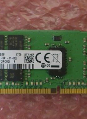 三星 16G 2RX4 2400T ECC REG 服务器内存条 M393A2G40EB1-CRC0Q