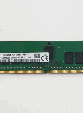SK hynix HMA82GR7AFR8N-VK 16G 2RX8 PC4-2666V DDR4 ECC 内存