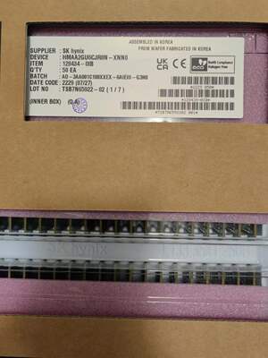 SK海力士 16G 1RX8 PC4-3200AA-UA3 台式机内存 HMAA2GU6CJR8N-XN