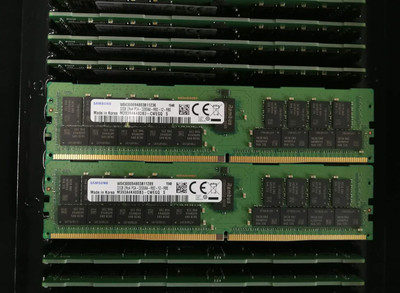 三星 M393A4K40DB3-CWE 32G 2RX4 PC4-3200AA DDR4 ECC服务器内存