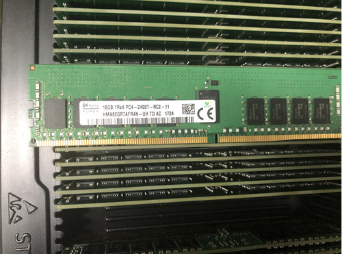 SK hynix海力士16GB 1RX4 PC4-2400T-RC2 ECC REG 16G 服务器内存