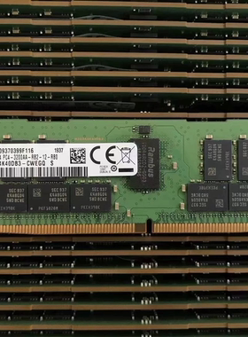 M393A4K40DB3-CWE 三星 32G 2R×4 PC4-3200AA DDR4 3200 ECC REG