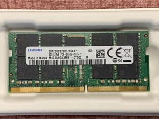 三星32G 2RX8 PC4-2666V ECC SODIMM 工作站内存M474A4G43MB1-CTD