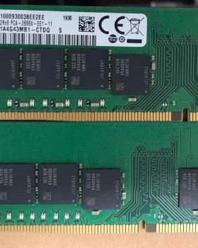 M391A4G43MB1-CTD三星 32G DDR4 2666 ECC 纯ECC UDIMM服务器内存