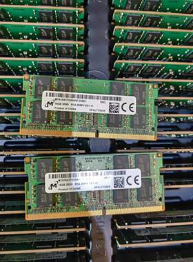 镁光16G 2RX8 PC4-2666V-S DDR4 笔记本内存MTA16ATF2G64HZ-2G6E1