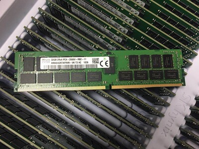 SK 海力士 32G DDR4 2666 2RX4 PC4-2666V ECC REG 服务器内存条