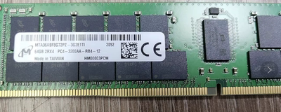 镁光64G 2RX4 PC4-3200AA REG ECC DDR4内存MTA36ASF8G72PZ-3G2E1