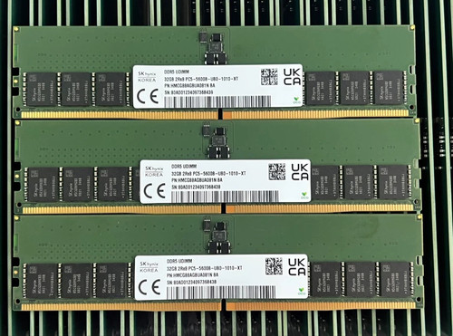 SK 海力士 32G PC5 5600B DDR5 5600 台式机内存 HMCG88AGBUA081N