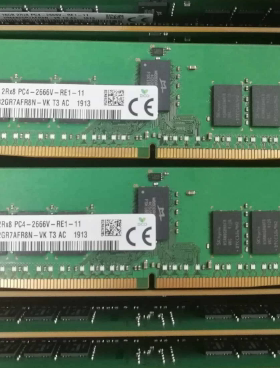 SK现代 16G 2RX8 2666 ECC REG服务内存条HMA82GR7AFR8N/CJR8N-VK