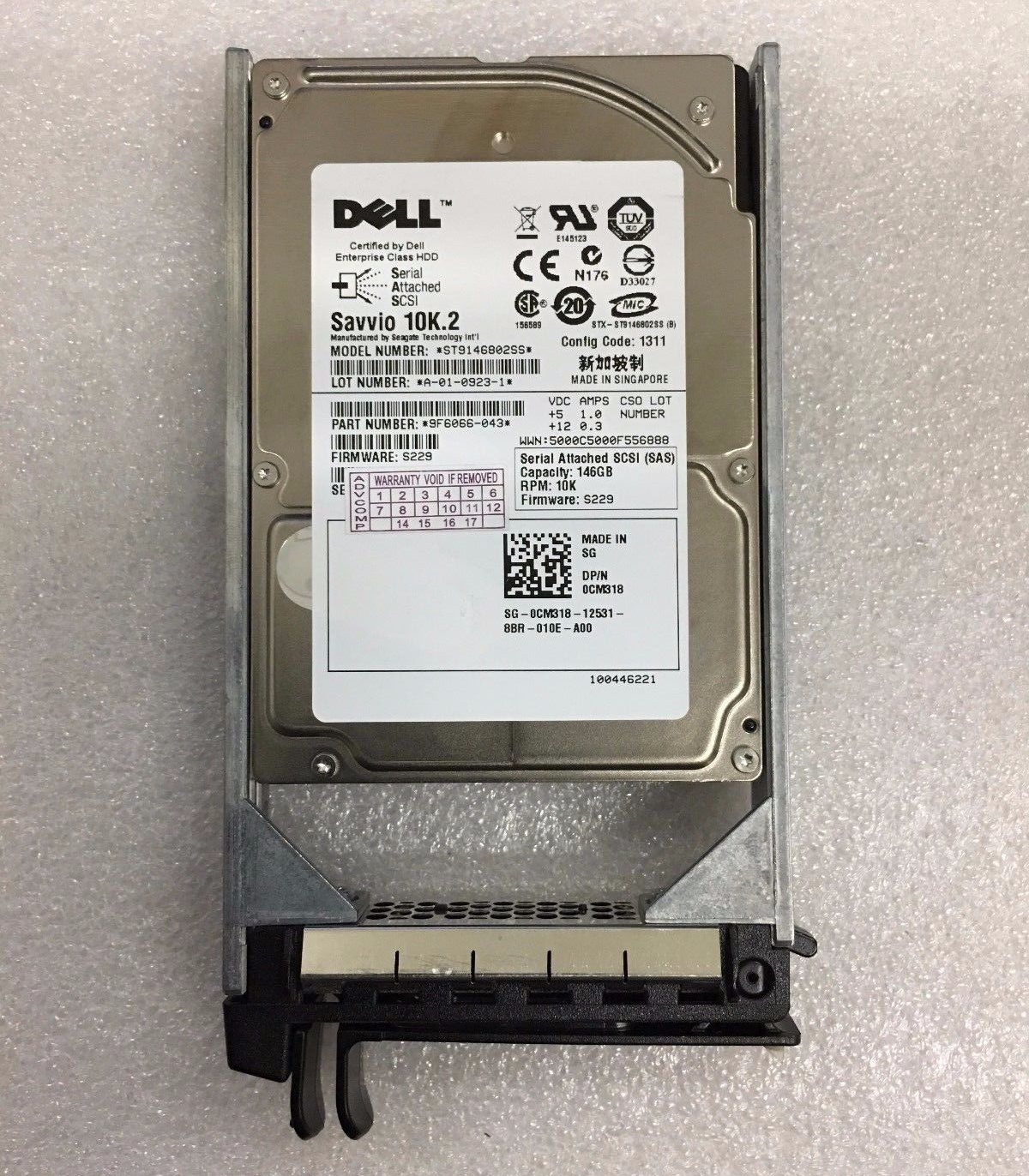 原装 Seagate/希捷 ST9146802SS 146GB