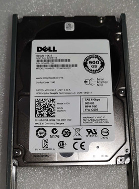 原装 DELL R810 R820 R830服务器硬盘900G 10K 2.5 SAS 质保三年