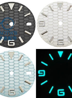 28.5mm手表表盘适合NH35 NH36 Miyota8215 DG2813机芯手表配件