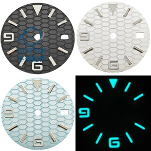 28.5mm手表表盘适合NH35 NH36 Miyota8215 DG2813机芯手表配件