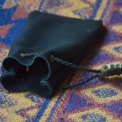 牛皮复古文玩复古收纳袋