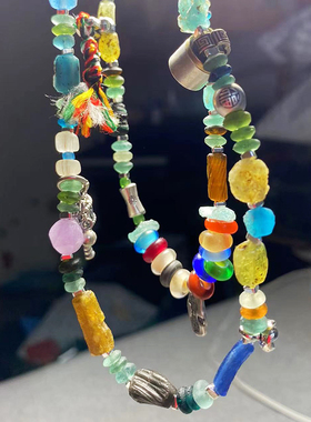 琉璃项链手链高古复古原创