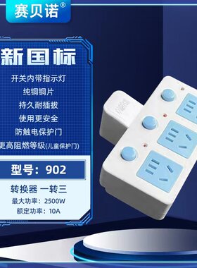 赛贝诺转换器一转三面板扩容