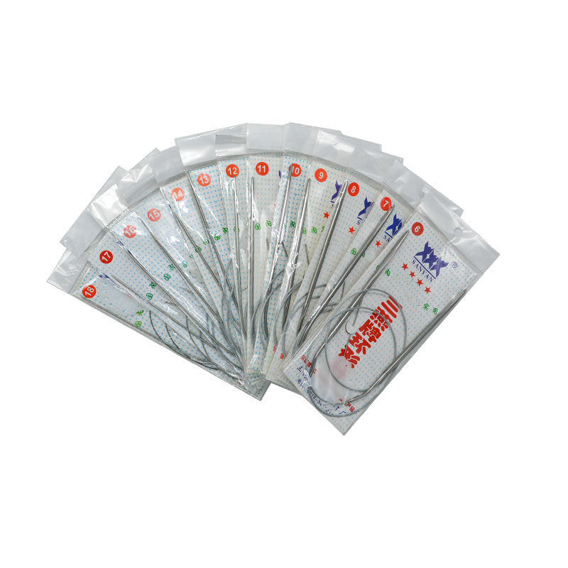 80cm 三燕不锈钢丝绳环形针 标准毛线毛衣针 循环针 编织工具,服饰配件/皮带/帽子/围巾,毛线,淘宝优惠券,粉丝福利购,淘宝优惠卷