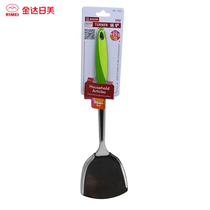 金达日美 不锈钢加厚锅铲 家用长柄隔热炒菜铲子煎铲厨房烹饪用具属于什么档次？