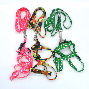 花布狗链子 小狗链条 栓狗绳子 宠物小猫小狗绳索子
