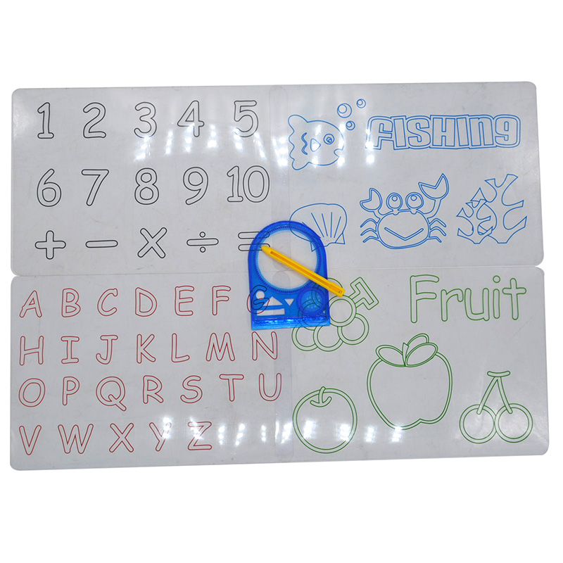 儿童写字板磁性笔+画板模具学习