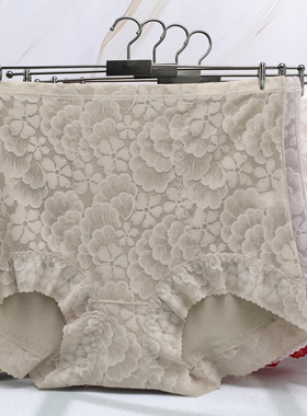 115-150斤女士莫代尔大码高腰收腹内裤中年妈妈中老年舒适胖mm