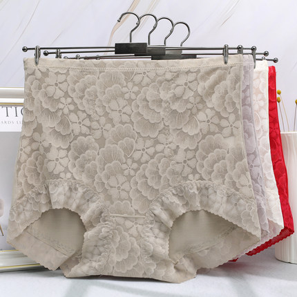 115-150斤女士莫代尔大码高腰收腹内裤中年妈妈中老年舒适胖mm