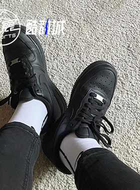 耐克 NIKE Air Force 1 AF1黑武士空军一号休闲板鞋CW2288-001