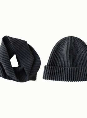 Plain Sight 绵羊毛男女同款冷帽/围脖