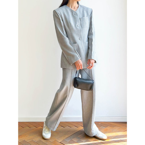 限时福利｜ Plain Sight 几何编织休闲西装