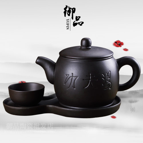 宜兴紫砂壶手工原矿大号容量茶楼