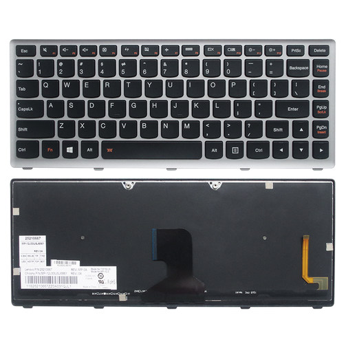 全新 联想 Z400 Z400A P400 Z410 Z400T Z400P 键盘 银色框