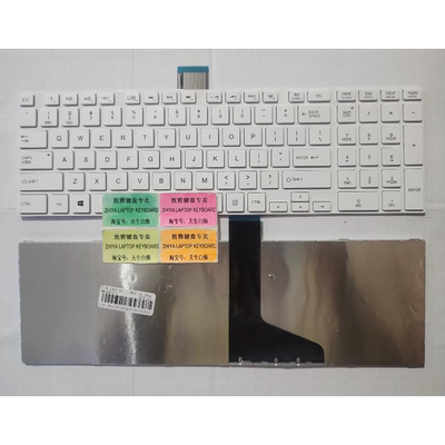 全新TOSHIBA L850 L855 L870 P850 US 白色 英文 键盘