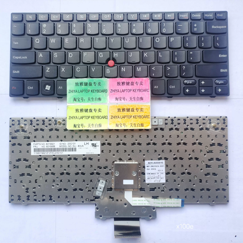 全新LENOVO X100E X120E X120 X100 E10 E11 US 带指点 英文 笔记