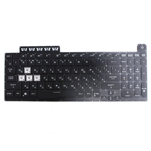 Fx506 FA506 FA706 keyboard俄文背光键盘 FX706 全新适用Asus