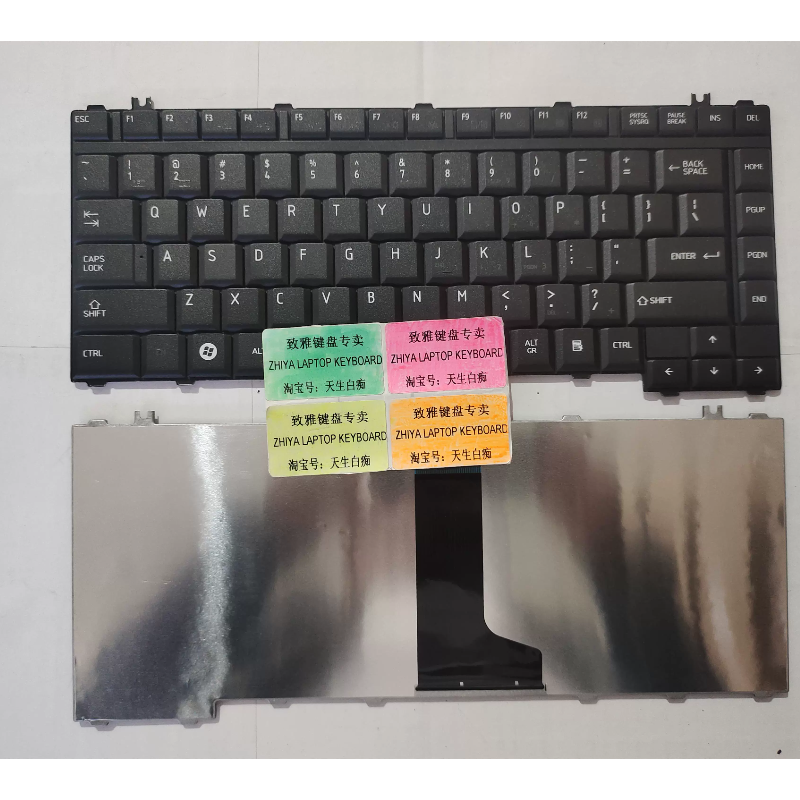 全新TOSHIBA A200 M200 M207 M216 L323 L322 US  英文 键盘键