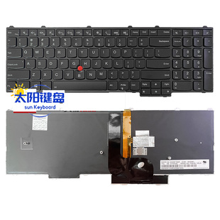 P51 P50 P51S 适用于联想Thinkpad P71键盘 T580 P70 P52S T570