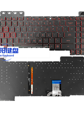 全新FX86飞行堡垒5/6/7 FX95G FX95D FX705 FX504 FX505G键盘FX80