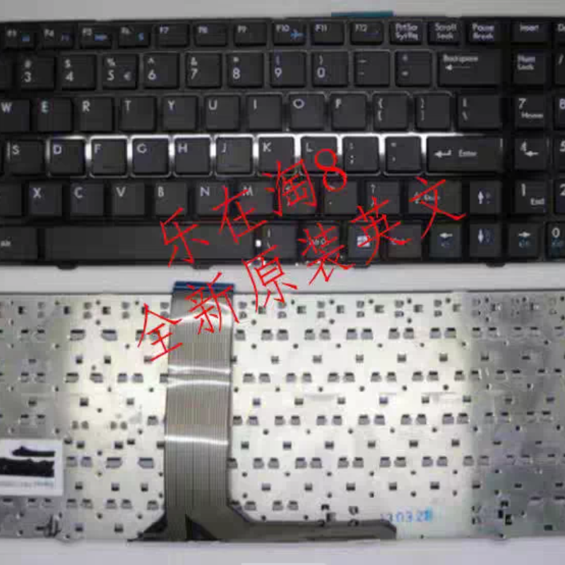 全新MSI16GA/GF/GH/GD/GB GE60 GE70 GT60 1757 1762键盘RU俄文