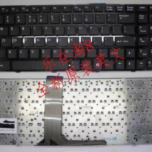 全新MSI16GA/GF/GH/GD/GB GE60 GE70 GT60 1757 1762键盘RU俄文